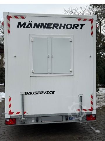 Anhänger BLYSS Langläufer Heizung/Diesel WC Küche/ Lithium Batt