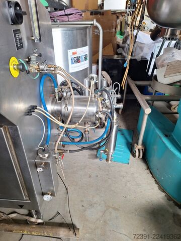 Komplette Belüfterlinie für Fettcreme mondomix buhler VLA-15