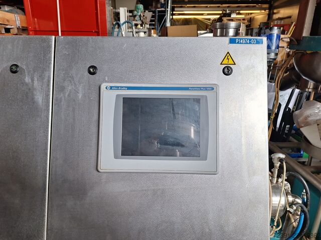 Komplette Belüfterlinie für Fettcreme mondomix buhler VLA-15