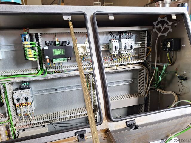 Komplette Belüfterlinie für Fettcreme mondomix buhler VLA-15