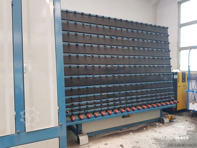 Glass tilting and transport table TRIULZI-IG Tilting table