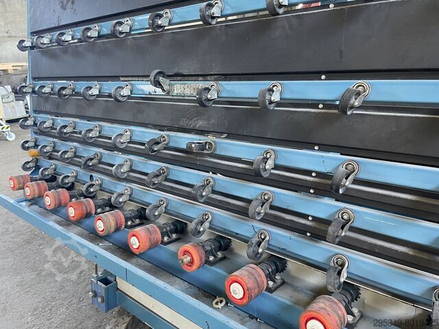 Glass tilting and transport table TRIULZI-IG Tilting table