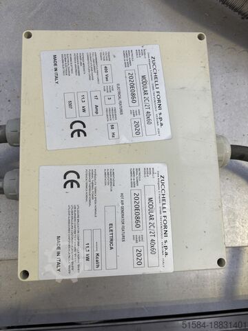 Modularer Ofen Zucchelli Forni Modular 2C2T
