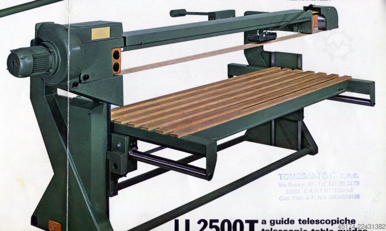 Long belt grinder SAMCO LL 3000