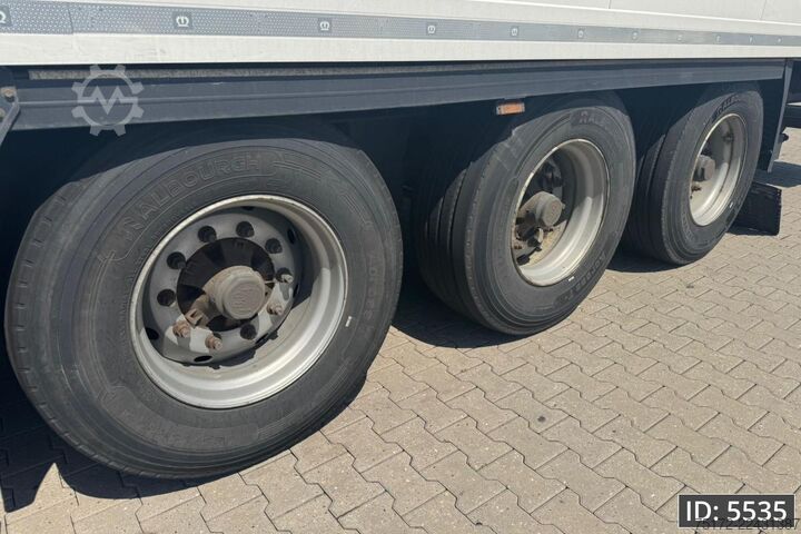 Refrigerated/frozen transport Krone SD / BPW Drum / Carrier Vector 1550 / DHOLLANDIA