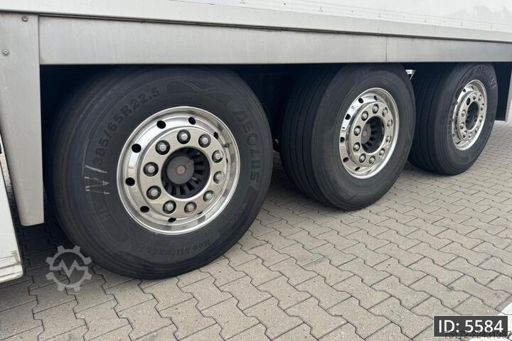 Refrigerated/frozen transport Chereau CSD3 / No engine! / Alu wheels / Palletbox