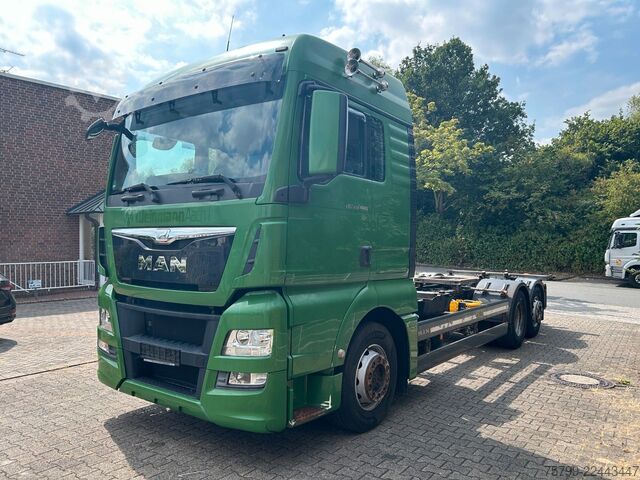 Wechselfahrgestell LKW MAN 26.440 TGX BDF mit Lift+Lenkachse 6x2