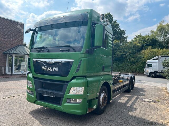 Wechselfahrgestell LKW MAN 26.440 TGX BDF mit Lift+Lenkachse 6x2