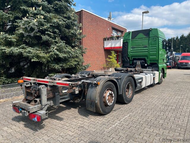 Wechselfahrgestell LKW MAN 26.440 TGX BDF mit Lift+Lenkachse 6x2