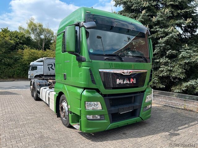 Wechselfahrgestell LKW MAN 26.440 TGX BDF mit Lift+Lenkachse 6x2
