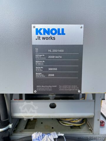 Filteranlage Knoll HL 250/1400  