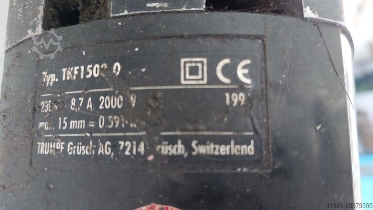 Welding edge former TRUMPF TKF 1500-0