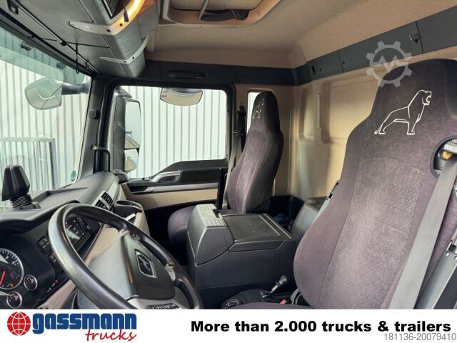 Flatbed truck MAN TGS 26.420 6x2-4 LL, Navi, Lenk-/Liftachse,