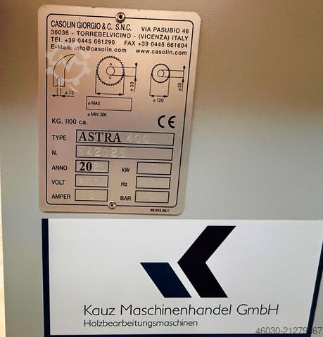 Formatkreissäge Casolin ASTRA 400