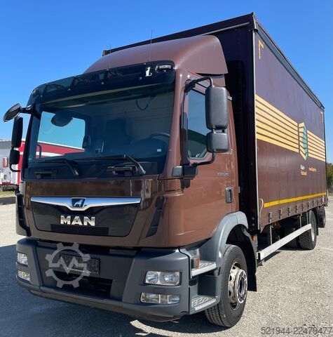 LKW mit Pritsche & Plane MAN MAN TGM 15.290 Stapleraufnahme Edscha