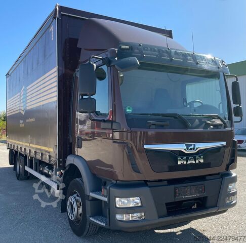 LKW mit Pritsche & Plane MAN MAN TGM 15.290 Stapleraufnahme Edscha