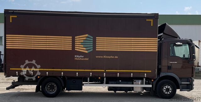 LKW mit Pritsche & Plane MAN MAN TGM 15.290 Stapleraufnahme Edscha