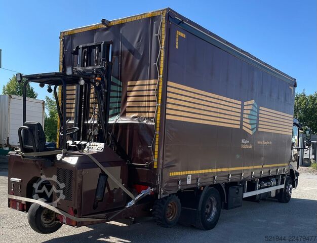 LKW mit Pritsche & Plane MAN MAN TGM 15.290 Stapleraufnahme Edscha
