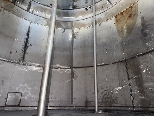 55,000 Litre 304 Stainless Steel Vertical Mixing Tank, 3370mm Dia x 6165mm Straight Side _UNKNOWN_ 55,000 LITRE