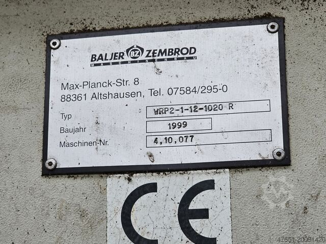 Wurzelreduzierer WRP-A Baljer & Zembrod Wurzelreduzierer WRP-A