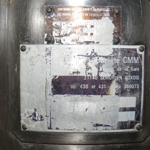 Guedu Stainless Steel Mixer 90 Litre GUEDU Type 90 NO PO