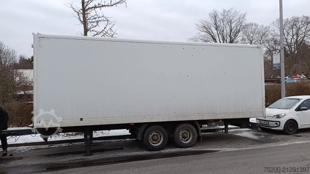 Box trailer SPIER ZGL 255 TANDEMANHÄNGER