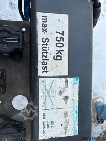 Box trailer SPIER ZGL 255 TANDEMANHÄNGER