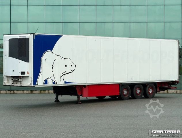 Kühlauflieger SCHMITZ CARGOBULL SCB*S3B THERMO KING SLXe 400 LIFT AXLE FLOWERWID