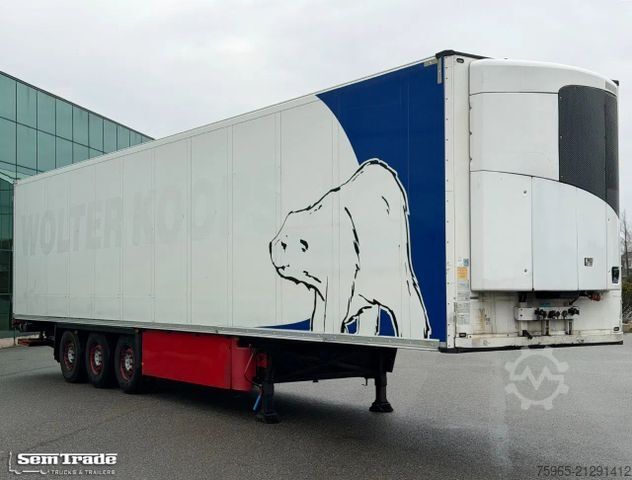 Kühlauflieger SCHMITZ CARGOBULL SCB*S3B THERMO KING SLXe 400 LIFT AXLE FLOWERWID