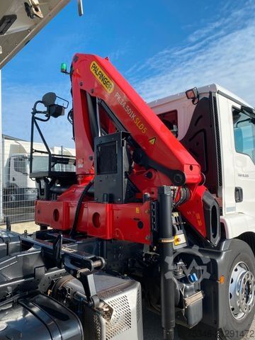 Three-sided tipper truck MAN TGM18.320/Meiller/Kipper/PK14.501/Funk/NL8To/Top