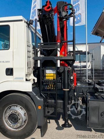 Three-sided tipper truck MAN TGM18.320/Meiller/Kipper/PK14.501/Funk/NL8To/Top