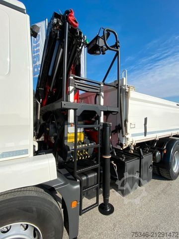 Three-sided tipper truck MAN TGM18.320/Meiller/Kipper/PK14.501/Funk/NL8To/Top
