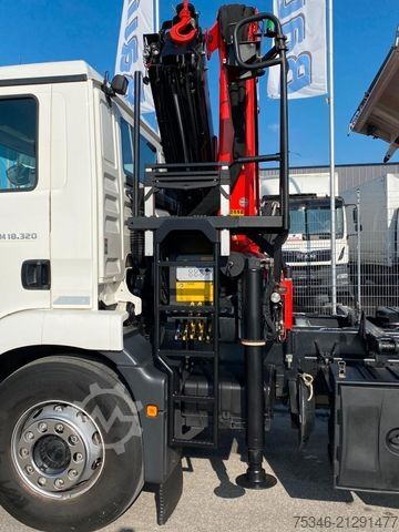Truck mounted crane MAN TGM18.320/Meiller/Kipper/PK14.501/Funk/NL8To/Top