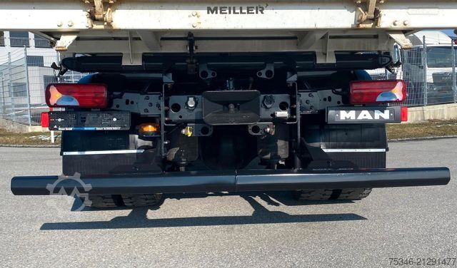 Truck mounted crane MAN TGM18.320/Meiller/Kipper/PK14.501/Funk/NL8To/Top