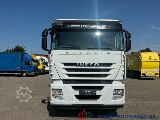 Flatbed truck Iveco Stralis AS260 Atlas Terex TLC290.2E 10.25m=2.4 t