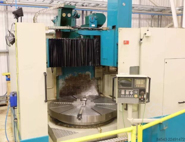 Vertical turning lathe Webster & Bennett 72"