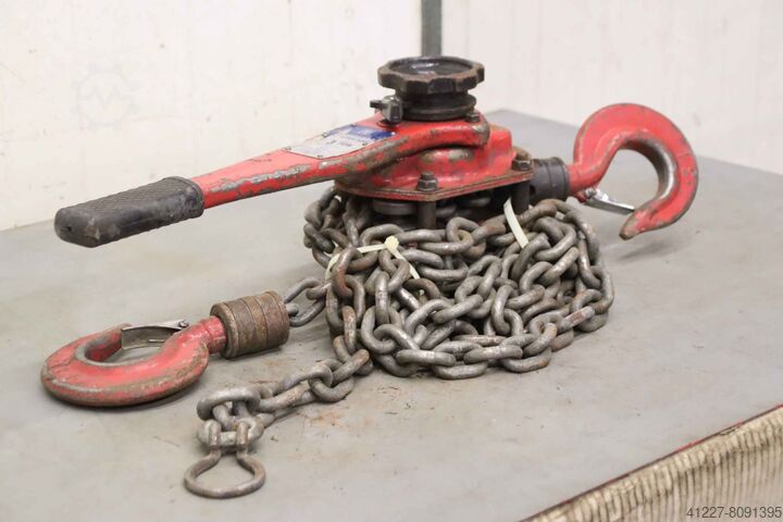 Lever chain hoist 3 to weissenfels Kettenlänge 4 m