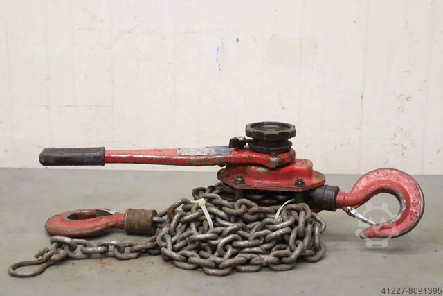 Lever chain hoist 3 to weissenfels Kettenlänge 4 m