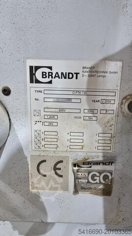 Edgeband Trimmer Brandt Optimat FTK130
