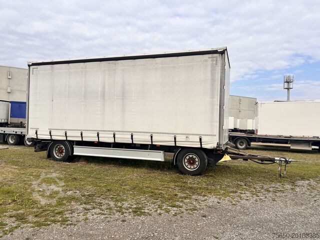 Anhänger mit Pritsche & Plane Fliegl ZPS180  2 Achs Jumbo- Planen, Mega, durchladbar