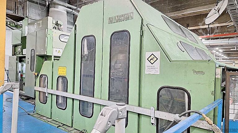 Vliesstoffanlage Hergeth/Autefa/Protec/Dilo Topliner CL 4000/4002 - WebMax