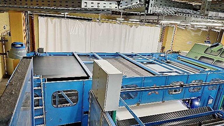 Vliesstoffanlage Hergeth/Autefa/Protec/Dilo Topliner CL 4000/4002 - WebMax