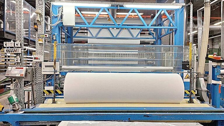 Vliesstoffanlage Hergeth/Autefa/Protec/Dilo Topliner CL 4000/4002 - WebMax