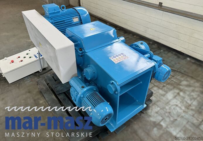 Häcksler/Zerkleinerer für kleine Holzhackschnitzel SPOERRI HZ 350×85 IH-S