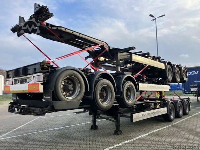 Auflieger-Wechselfahrgestell Krone 3er-Paket Box Liner SDC 27 eLTU5 plus