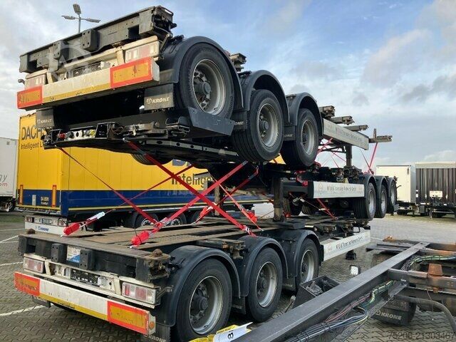 Auflieger-Wechselfahrgestell Krone 3er-Paket Box Liner SDC 27 eLTU5 plus