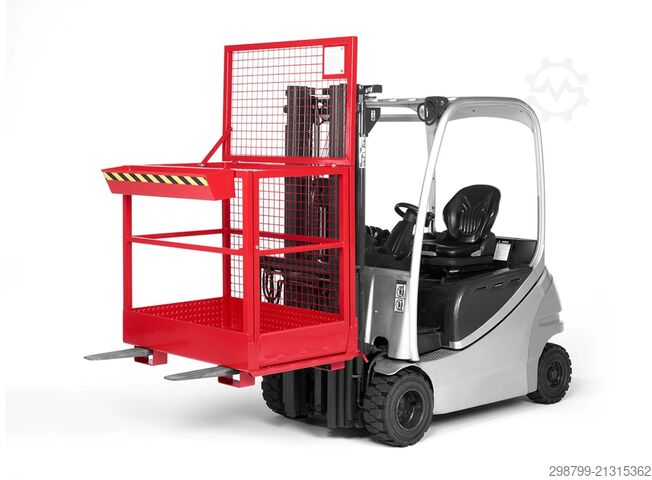 Sonstige Stapler & Flurförderzeuge RR Industrie Arbeitskorb RAK, RAL 3000 feuerrot