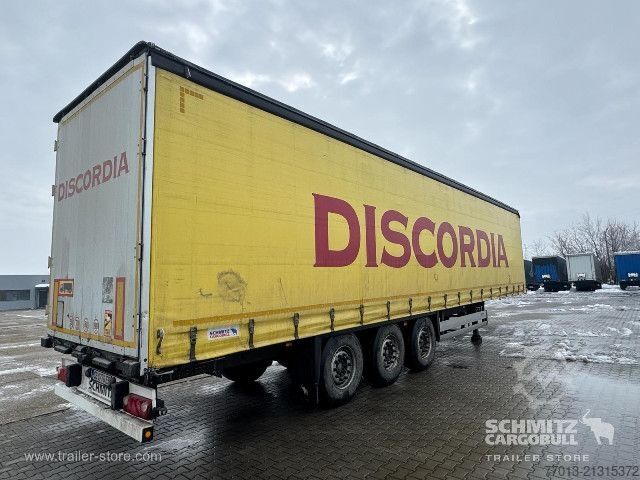 Auflieger mit Pritsche & Plane Schmitz Cargobull Curtainsider Standard