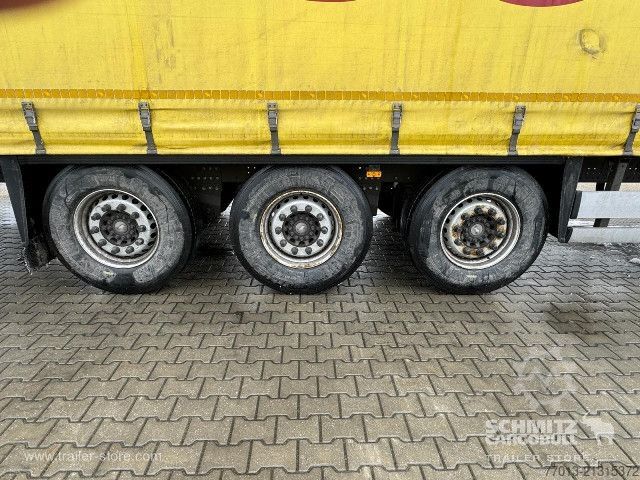 Auflieger mit Pritsche & Plane Schmitz Cargobull Curtainsider Standard