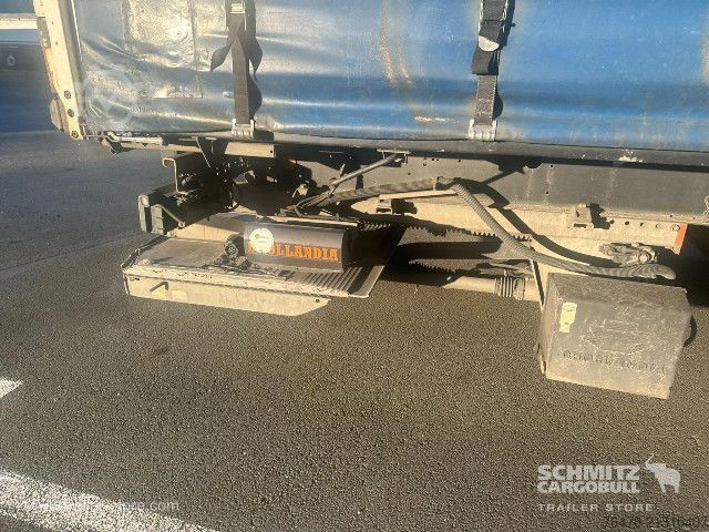 Open semitrailer with tarp Krone Curtainsider Standard Taillift